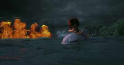 You turned into this
solely because of me. - Dolphin Boy