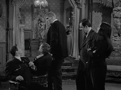 You two gentlemen make
yourselves comfortable, - The Addams Family