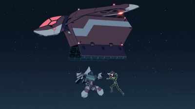 You two, try to cool off a little! - Promare