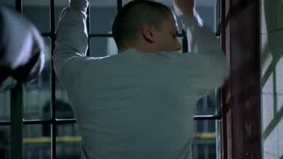 You unscrewed the toilet, right? - Prison Break
