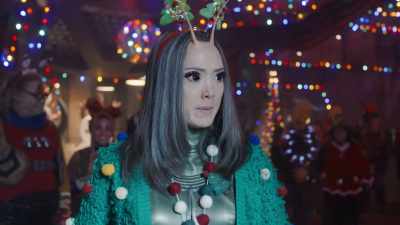 -You used your powers on him, didn't you?
-Maybe. I can't remember. - The Guardians of the Galaxy Holiday Special