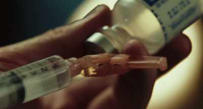 You used the syringes in the kit - Knives Out
