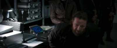 You useless
pair of Silicon tits.
Let me handle this. - Operation Fortune: Ruse de Guerre