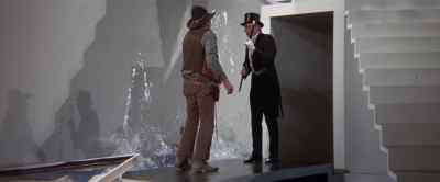 You vulgar shit! - Blazing Saddles