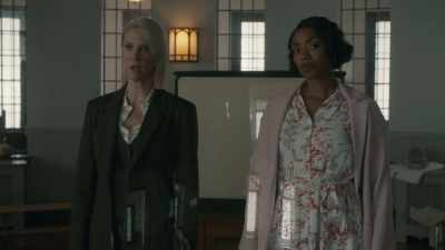 You waited in the locker room - Frankie Drake Mysteries