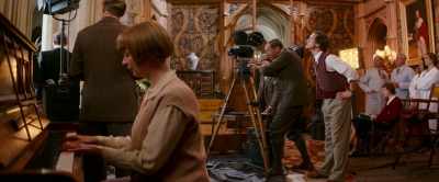 You walk downstairs - Downton Abbey: A New Era
