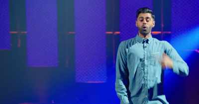 You walk in: "What language
are you guys speaking? - Hasan Minhaj: Homecoming King