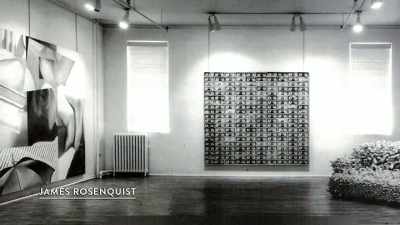You walk into this group show, - Kusama : Infinity