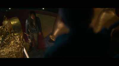 You walk outta here with that shield… - Percy Jackson and the Olympians