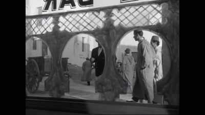 You walk towards us, and then
one of your frames within frames. - The Eyes of Orson Welles