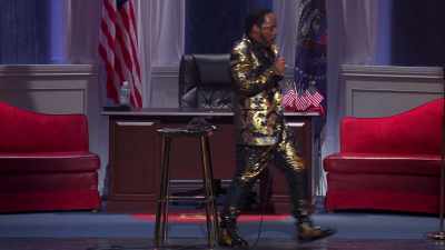 You walking around,
looking for small crimes. - Katt Williams: Great America