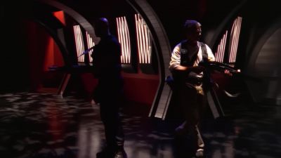 You wanna go through
that door on your left. - Stargate SG-1