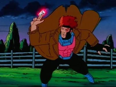 You wanna play with Gambit - X Men: The Animated Series