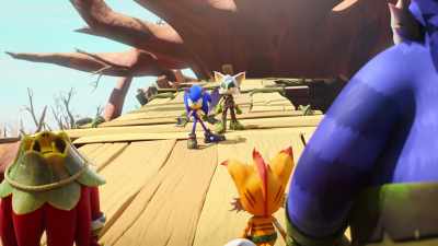 You wanna sit on the side-lines - Sonic Prime