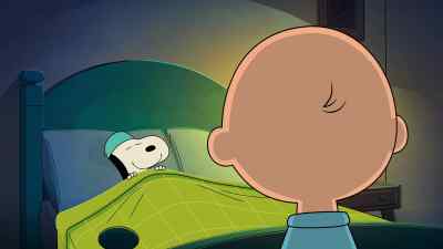 You wanna sleep here tonight? - The Snoopy Show
