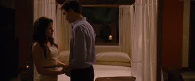 Do you wanna go for a swimYeah that sounds niceI could use a few human minutesDon't take too long Mrs Cullen - The Twilight Saga: Breaking Dawn - Part 1
