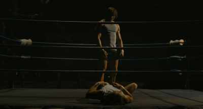 You want back in, then get up!
Get up! - The Iron Claw