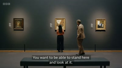 You want to be able to stand here
and look at it. - Close to Vermeer