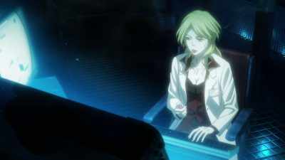 You want forensic results for a blade? - Psycho-Pass: Providence
