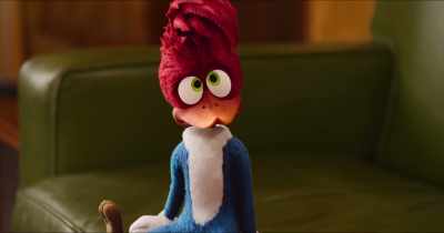 You want me to leave the forest? - Woody Woodpecker Goes to Camp