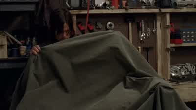 You want me risking mine, right? - The Walking Dead