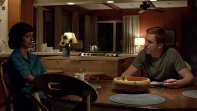 You want me to try talking to her? - Homeland