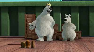 You want to pee in the subway,
like everyone else! - Norm of the North: Keys to the Kingdom