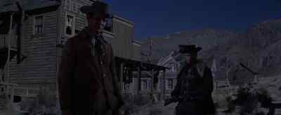 You want to stay here alone? - The Law and Jake Wade