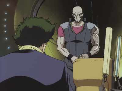 You wanted to know
what happened to my arm. - Cowboy Bebop