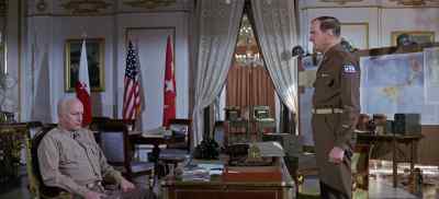 You wanted to see me, George? - Patton