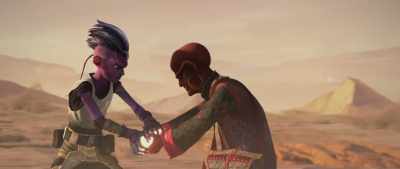 You weak, lobeless fool!
You're too soft! - Star Trek: Prodigy