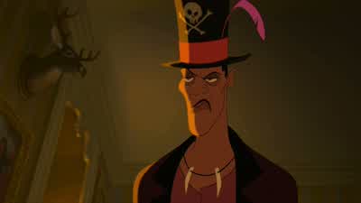 - You wear this...this ghostly flinger! - The Princess and the Frog