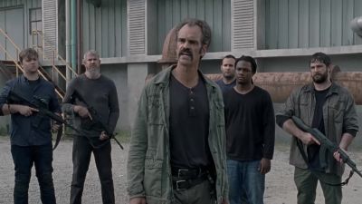 You went for it all
at the Hilltop. - The Walking Dead