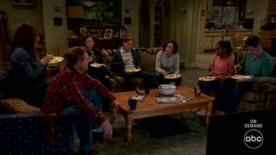 YOU WERE STILL GOING TO
HAWAII BEHIND BEN'S BACK. - The Conners