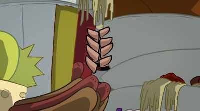 You weren't going to eat
that salad, were you? - Scooby-Doo! & Batman: The Brave and the Bold