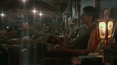 You weren't on operation Hastings paybackYou weren't even in country Eat shit and dieYou fucking Spanish American You fucking pogueI was there manI was in the shit with the grunts - Full Metal Jacket