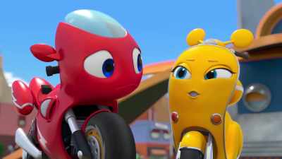 - You weren't trying
to rescue Dasher, - Ricky Zoom