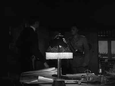 You? What are you doing here? - Five Graves to Cairo