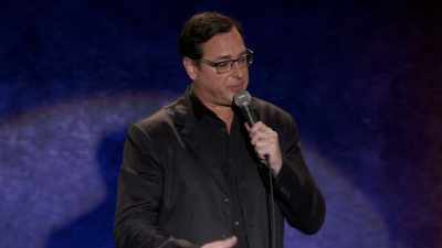 You will be, but, um--
when I bring you up here - Bob Saget: Zero to Sixty