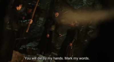 You will die by my hands. Mark my words. - Monstrum
