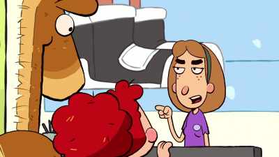 - You will when it's your turn.
Back of the line. - It's Pony