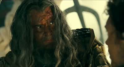He's with Queen Andromeda. - Wrath of the Titans