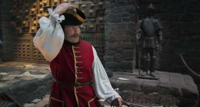 You will make a fine
specimen in my collection. - Iron Mask