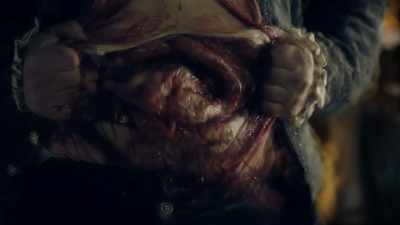 You will not drag me to hell!
[ Thud ] - Will