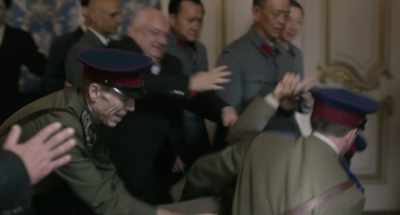 You will not take me down.
I will not go down! - The Death of Stalin
