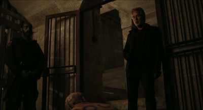 You will stay down here
until you're sorted out. - Brawl in Cell Block 99