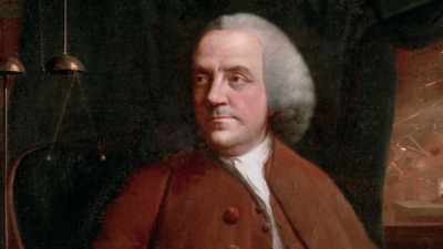 You will wonder perhaps
that I should ever doubt it, - Benjamin Franklin