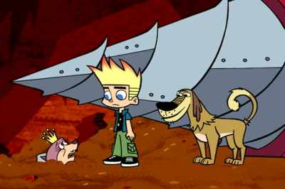 You win once again,
flaming-headed Earth boy. - Johnny Test