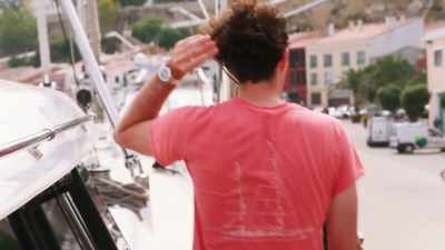 You wipe that with a
wet chamois, - Below Deck Sailing Yacht