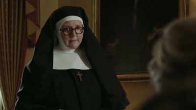  You wiped your shoe on
 Miss Glasgow's sash. - Sister Boniface Mysteries